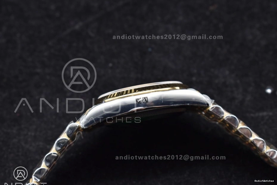 1:1 on Dial SS Diamonds VR 126233 Black 556 YG Jubilee Best Edition 36 Clean DateJust Bracelet Steel RelaxedFit 904L 0117